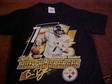 Boy's NFL Black T-Shirt Roethlisberger Steelers 6/8